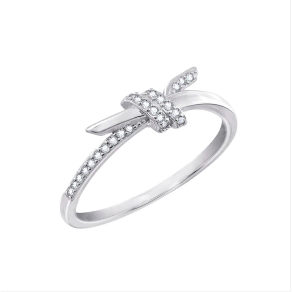 Sterling Silver Knot Ring
